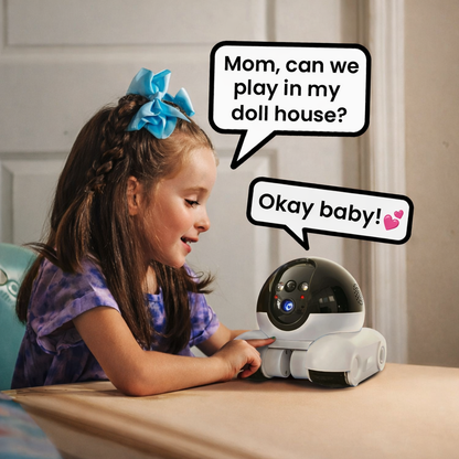 RomiPal PRO remote presence robot with two way audio for family communication